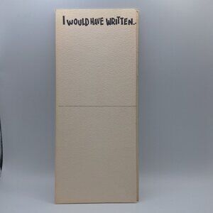 Hallmark Vintage I Would Have‎ Written Card Blank Funny Cartoon Deserted Island